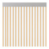 Cortina para puerta modelo "ferrara" transparente color miel 90x210cm m63112 acudam