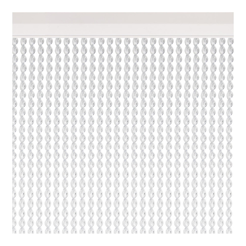 Cortina para puerta modelo "malta" color cristal 90x210cm m63250 acudam Cortina para puerta modelo "malta" color cristal 90x210cm m63250 acudam