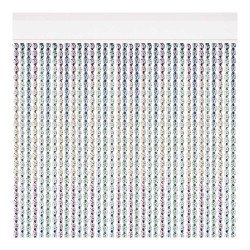 Cortina para puerta modelo "cantabria" multicolor 90x210cm m61671 acudam
