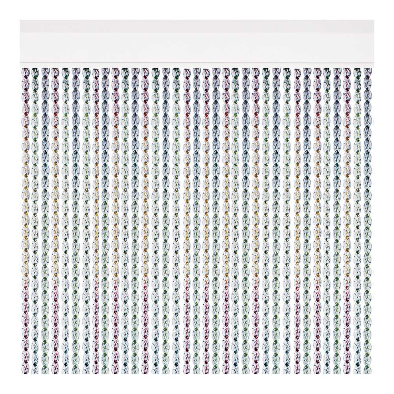 Cortina para puerta modelo "cantabria" multicolor 90x210cm m61671 acudam Cortina para puerta modelo "cantabria" multicolor 90x210cm m61671 acudam
