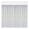 Cortina para puerta modelo "cantabria" multicolor 90x210cm m61671 acudam