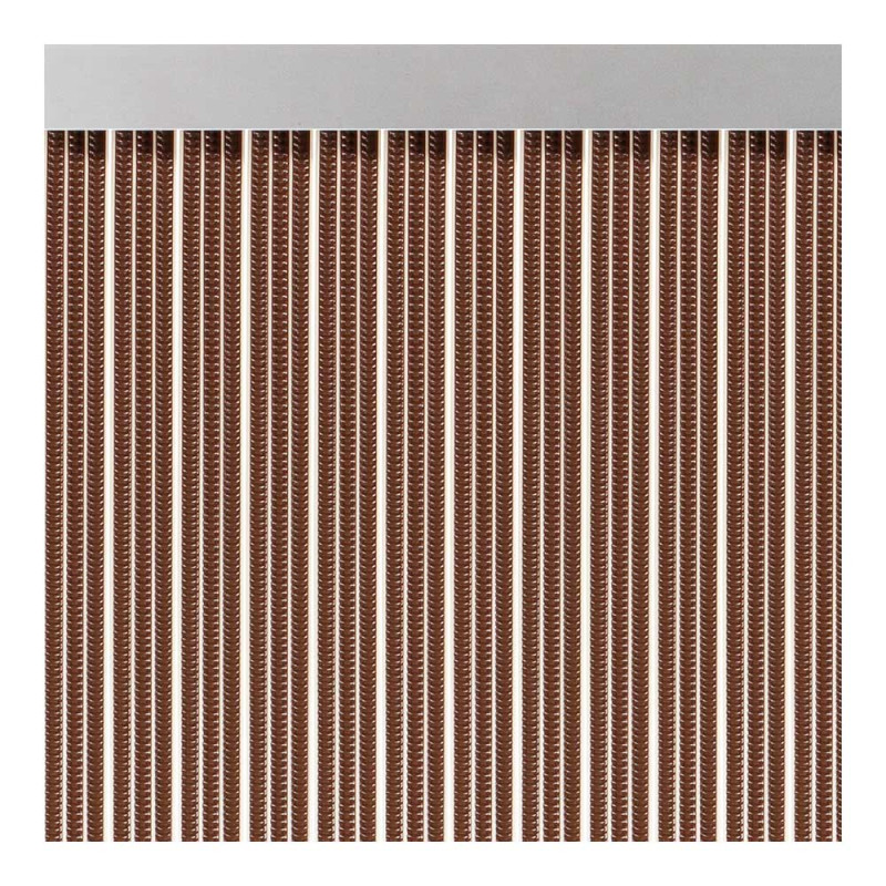 Cortina para puerta cinta s-350 color marrón 90x210cm m63569 acudam Cortina para puerta cinta s-350 color marrón 90x210cm m63569 acudam