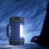 Linterna de mano led recargable 3 puntos de luz