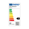 Bombilla standard led e27 10 w 932 lm 3200 k luz calida ø6 x 10,8 cm