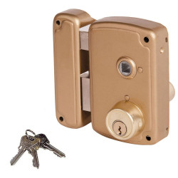 Cerradura de sobreponer de 1 punto. izquierda 4056bhb075i ucem