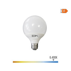 Bombilla globo led e27 10 w 932 lm 6400 k luz fria ø95 x 141mm