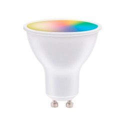 Bombilla rgb + gu10 4.9 w wifi