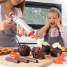 Máquina para hacer galletas y manga pastelera 2 en 1 prekies v0103383 innovagoods