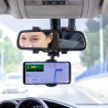 Soporte de smartphone para espejo retrovisor stropp v0103557 innovagoods