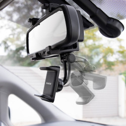 Soporte de smartphone para espejo retrovisor stropp v0103557 innovagoods
