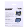 Aplique solar 2w 220lm 6.500k con sensor color negro