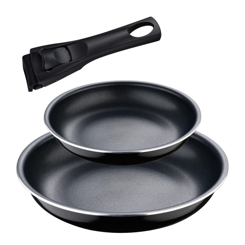 Set 2 sartenes (ø20+ø26cm) click & cook bergner Set 2 sartenes (ø20+ø26cm) click & cook bergner