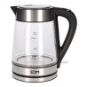 Hervidor de agua de cristal + acero inoxidable 1850 - 2200 w 1,7 l