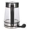 Hervidor de agua de cristal + acero inoxidable 1850 - 2200 w 1,7 l
