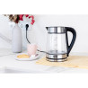 Hervidor de agua de cristal + acero inoxidable 1850 - 2200 w 1,7 l