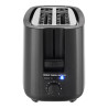 Tostadora doble ranura larga black design 1400w edm
