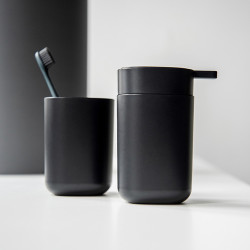 Dosificador de jabón davos negro mate 24832100 wenko