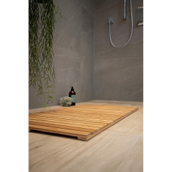Tarima in/outdoor de bambú 50x50cm 24610100 wenko