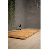 Tarima in/outdoor de bambú 50x50cm 24610100 wenko