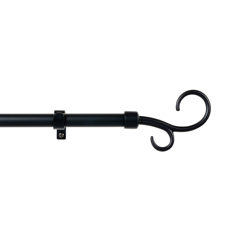 Kit metal 19mm doble báculo negro 160-300cm cintacor - storplanet Kit metal 19mm doble báculo negro 160-300cm cintacor - storplanet