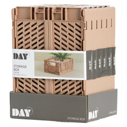 Caja almacenaje plegable 33x24,5x15cm