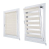 Estor enrollable clip&fix noche&dia lino 120x180cm cintacor - storplanet