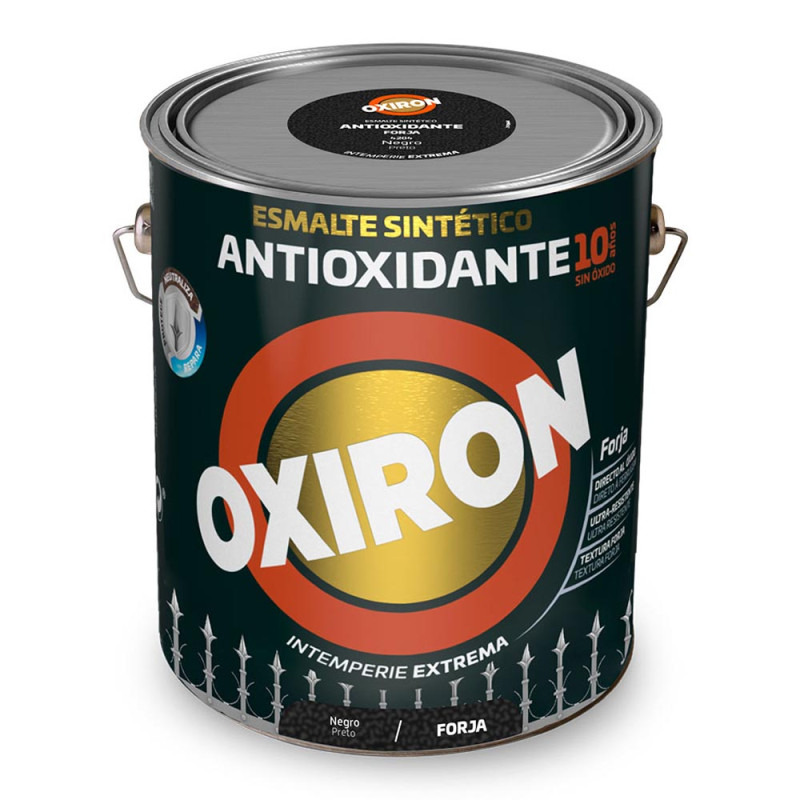 Esmalte sintético metálico antioxidante oxiron negro forja 4l titan 5809028 Esmalte sintético metálico antioxidante oxiron negro forja 4l titan 5809028