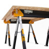 Pack 2 unid. c650 caballete mesa de trabajo tb-c650-2 toughbuilt