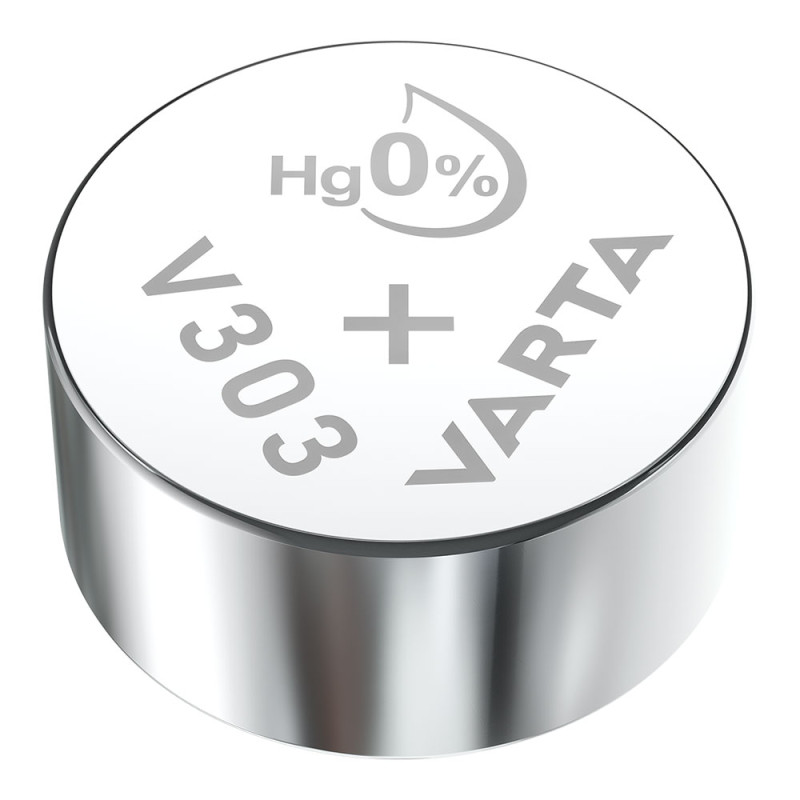 Micro pila de boton silver sr44 - v303 175mah (blister 1 unid.) ø11,6x5,4mm Micro pila de boton silver sr44 - v303 175mah (blister 1 unid.) ø11,6x5,4mm