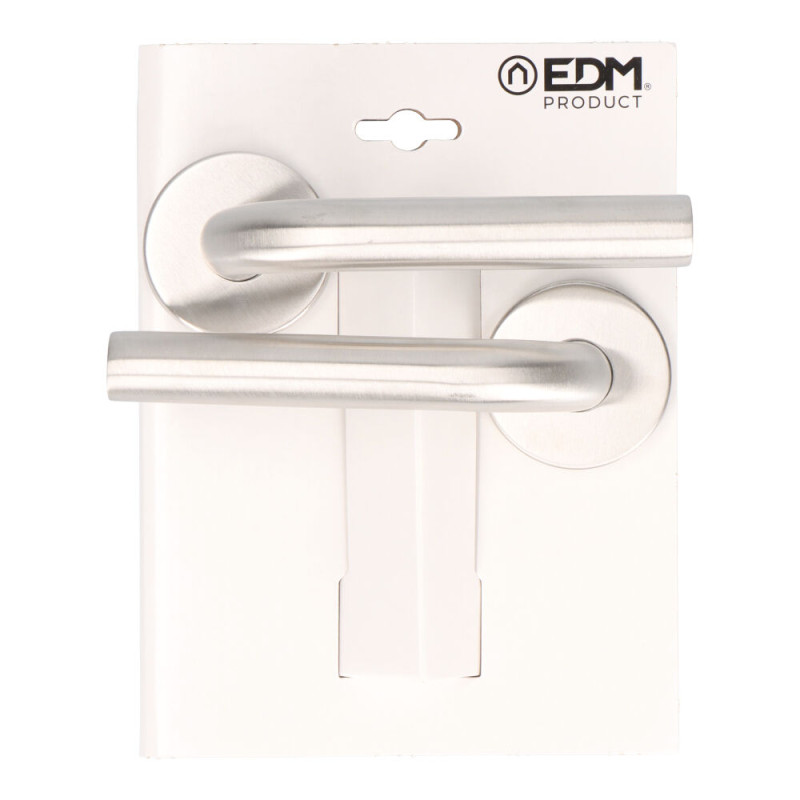 Juego roseta l curva 575 inox. Juego roseta l curva 575 inox.