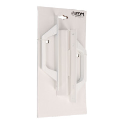 Asa placa recta 6804 aluminio blanco