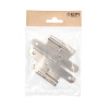 Pernio sin remate pn04 derecha 100x58mm níquel satinado
