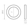 Blister ovalillo ov02 14x9x2mm lt edm