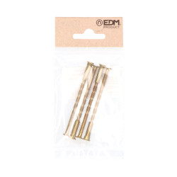 Tornillo pasante multicorte trn02 m4x75mm latonado