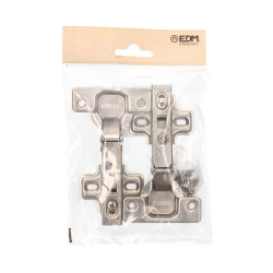 Blister bisagra cazoleta clip recta bc03 35mm zn edm