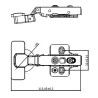 Blister bisagra cazoleta piston s-ac bc05 35mm zn edm