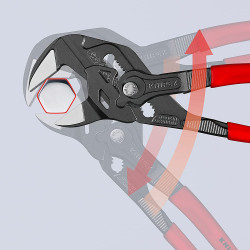 Tenaza llave ajustable 250 mm