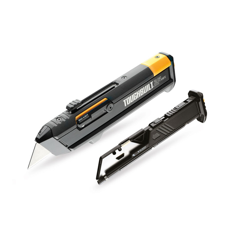 Cúter recargable con 5 + 5 hojas tb-h4s2-03 toughbuilt Cúter recargable con 5 + 5 hojas tb-h4s2-03 toughbuilt