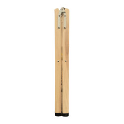 Escalera de madera 5 peldaños 139cm plabell