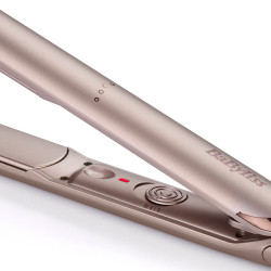 Plancha de cabello cerámica multivoltaje espresso glacé st90pe babyliss