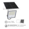Foco proyector led solar 200w 1500lm 6500k