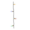 Guirnalda led vintage multicolor con 8 funciones efecto centelleante para interior 1119cm 493271