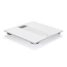 Báscula de baño electrónica blanca, máximo 180 kg
