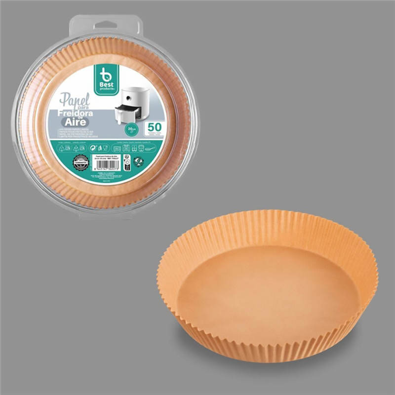 Papel redondo freidora aire 20cm 730227 best products Papel redondo freidora aire 20cm 730227 best products