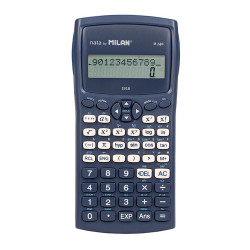 Blister calculadora científica m240 serie 1918, azul milan