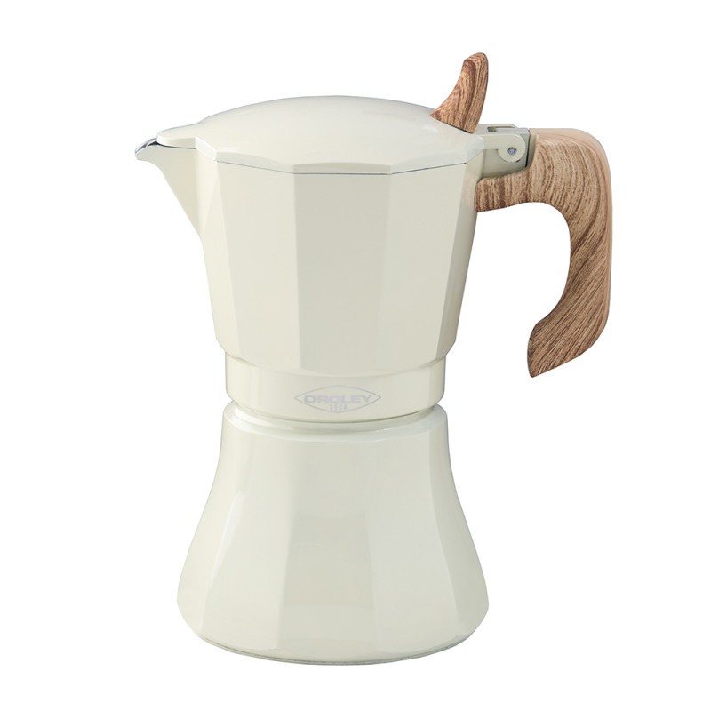 Cafetera petra crema de aluminio de 6 taza Cafetera petra crema de aluminio de 6 taza