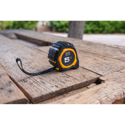 Flexómetro 5m x 25mm abs standard koma tools