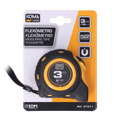 Flexómetro 3m x 16mm abs magnet