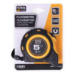 Flexómetro 5m x 19mm abs magnet
