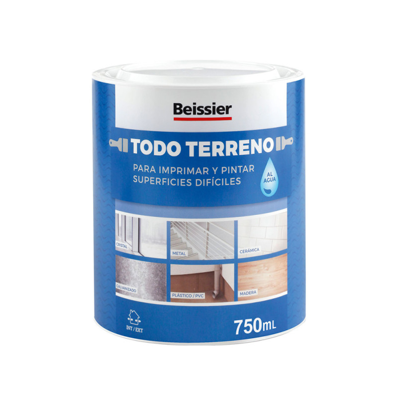 Beissier todo terreno al agua cubo 750ml blanco 70396-021 Beissier todo terreno al agua cubo 750ml blanco 70396-021